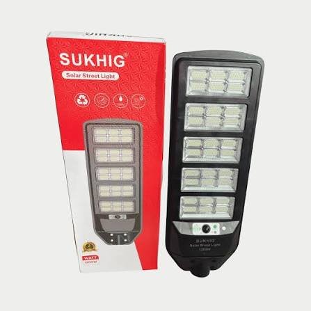 SUKHIG 1000W Solar Flood Light lithium battery system