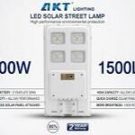 AKT Solar Flood Light 60W solar security flood light