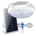 SUKHIG Solar Ceiling Light 150W remote-controlled LED