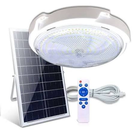 SUKHIG Solar Ceiling Light 150W remote-controlled LED