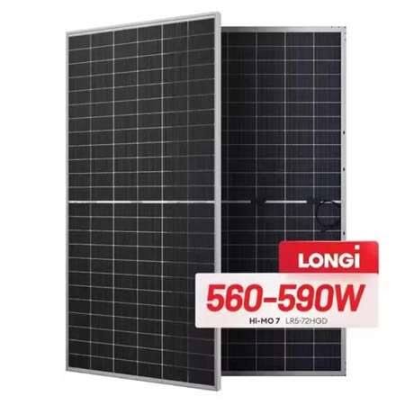 LONGI LR5-72HBD-540M 540W Hi-MO 5 Bifacial Solar Panel