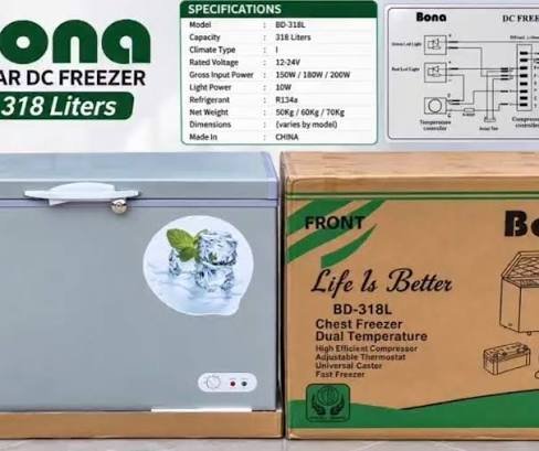 YOHAKO Solar Refrigerator 200L Energy-saving refrigerator