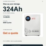 SMS SUNMATE SM-LFP-25KWH Lithium Battery Expandable battery bank