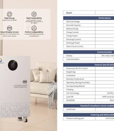 LVTOPSUN LVTS-BMS560 Integrated Smart BMS Battery