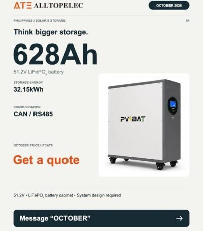 SMS SUNMATE SM-LFP-20KWH Lithium Battery Modular battery system