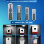 AKT LED Solar Street Light 1000W All-in-One integrated solar street light