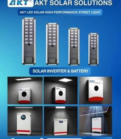 AKT LED Solar Street Light 1000W All-in-One integrated solar street light