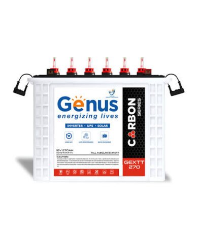 GENUS Invomax GTT260 260AH Tubular Battery