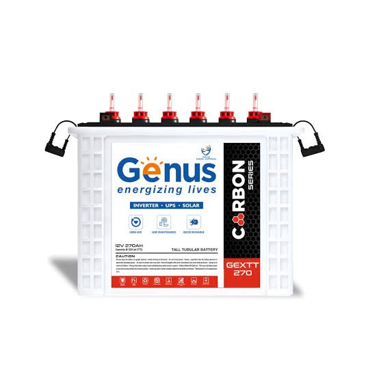 images17 GENUS Invomax GTT260 260AH Tubular Battery