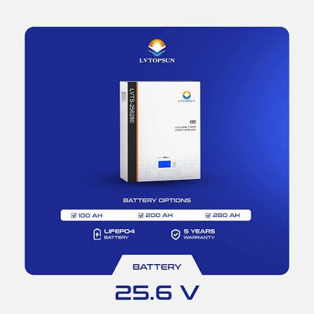 LVTOPSUN LVTS-PW15 15kWh Power Wall Battery