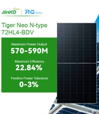 JINKO SOLAR JKM630N-72HL4-BDV 630W N-Type Solar Panel