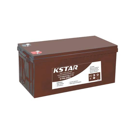 GENUS 200AH/12V SMF Battery Maintenance Free Battery