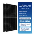 JA SOLAR JAM72D30-530/MB 530W Bifacial Double Glass Module