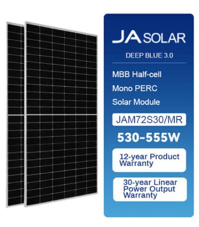 JA SOLAR JAM72D30-530/MB 530W Bifacial Double Glass Module