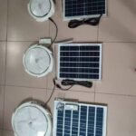 SUKHIG Solar DC Fan Kit with panel and battery
