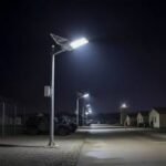 SUKHIG 1500W Solar Flood Light commercial compound lighting