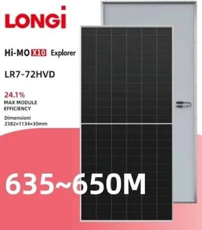 LONGI LR5-72HPH-515M 515W Hi-MO 5 Monocrystalline Solar Panel