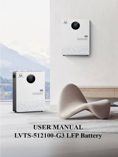 LVTOPSUN LVTS-512300-G3 51.2V 300Ah 15.36kWh Lithium Battery