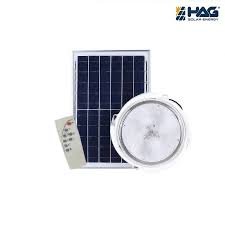 SUKHIG Solar Fan with Light 16-inch rechargeable system