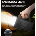 DP DP-7722 Solar Power Station 12000mAh battery, mobile charging support