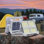 DP DP-7712 Solar Lighting System 10000mAh battery, 2 LED bulbs, solar charging kit
