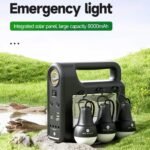 DP DP-7728 Solar Lighting System 12000mAh battery, emergency lamp