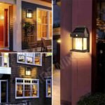 EMIRATES Solar Wall Light 10W solar wall-mounted light