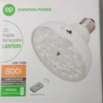 DP DP-LED-S4 Solar LED Bulb 12W rechargeable bulb