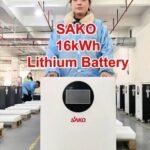 SAKO Li-Sun 20kWh 51.2V 400Ah Lithium Battery