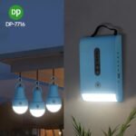 DP DP-SK01 Solar Home Kit solar panel, battery and bulbs