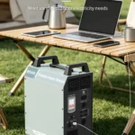 DP DP-HW1200 Portable Solar Generator 1200W output, AC/DC outputs