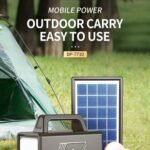 DP DP-7733 Solar Backup Lighting System 12000mAh battery