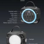 DP DP-7734 Solar Utility Power Kit 12000mAh battery