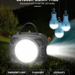 DP DP-7738 Solar Multi-Light System 12000mAh battery