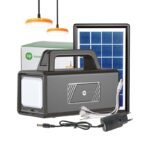 DP DP-7717 Solar Lighting System 12000mAh battery, Bluetooth speaker, 3 bulbs