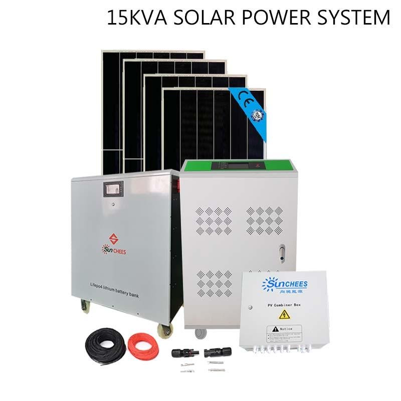 lj LUTIAN 15kVA Solar Home System Residential Energy Package - Image 1
