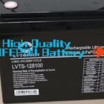 LVTOPSUN LVTS-128100-E 12.8V 100Ah 1.28kWh LiFePO4 Battery