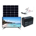 LUTIAN Solar Television Kit 24-inch Solar TV System