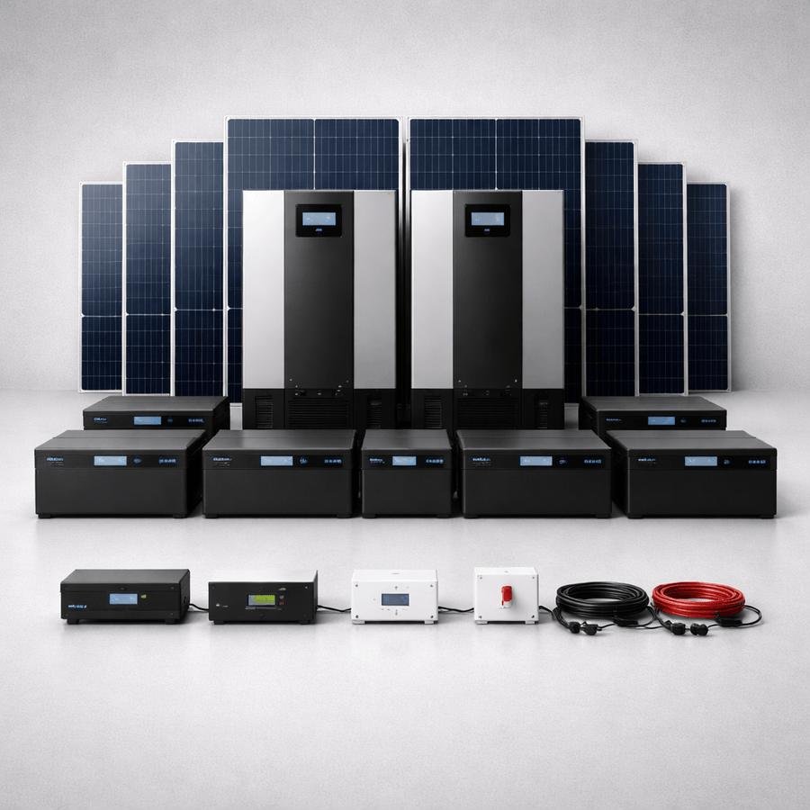 nh LUTIAN 20kVA Solar Home System Commercial Solar Package - Image 1